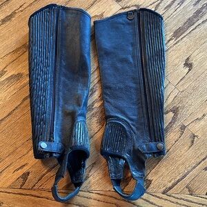 Ovation youth horse riding half chaps
